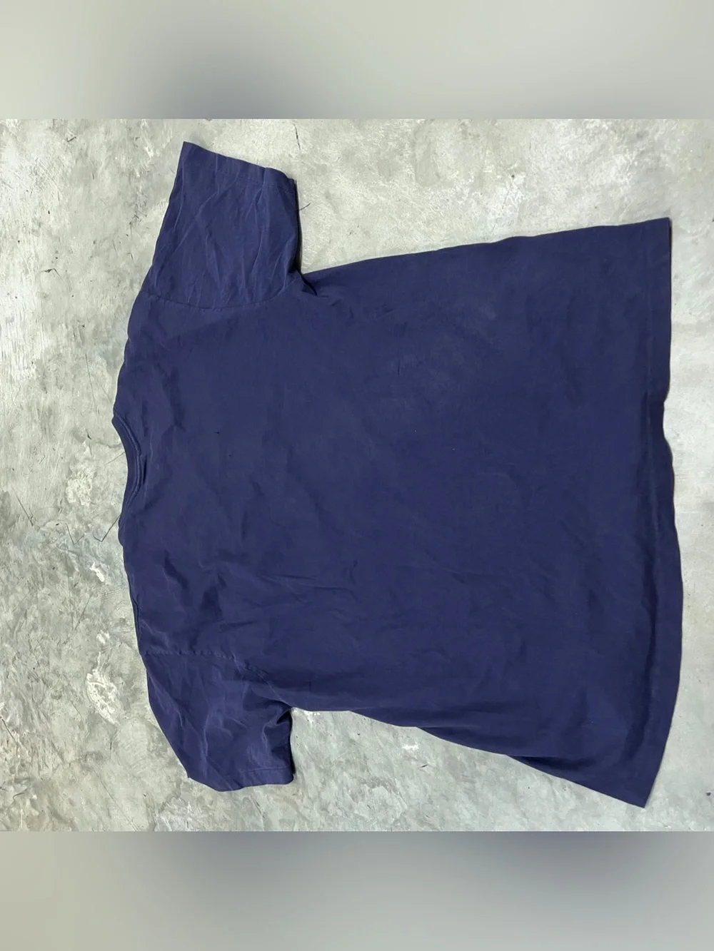 Vintage Polo Ralph Lauren T Shirt Size Medium Single Stitch Blue Pocket Pony